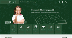 Desktop Screenshot of eped.pl